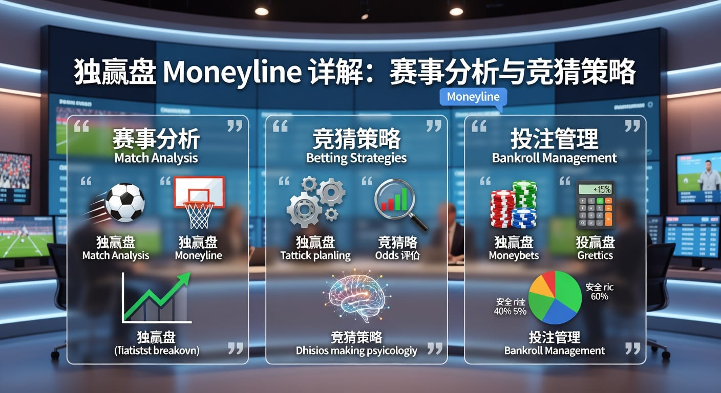 独赢盘 moneyline 解析：规则、计算与实战要点