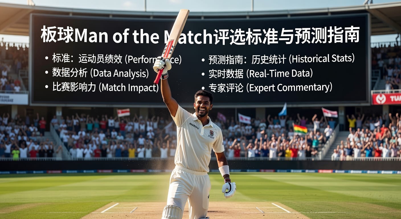板球 Man of the Match 评选逻辑与投注技巧解析