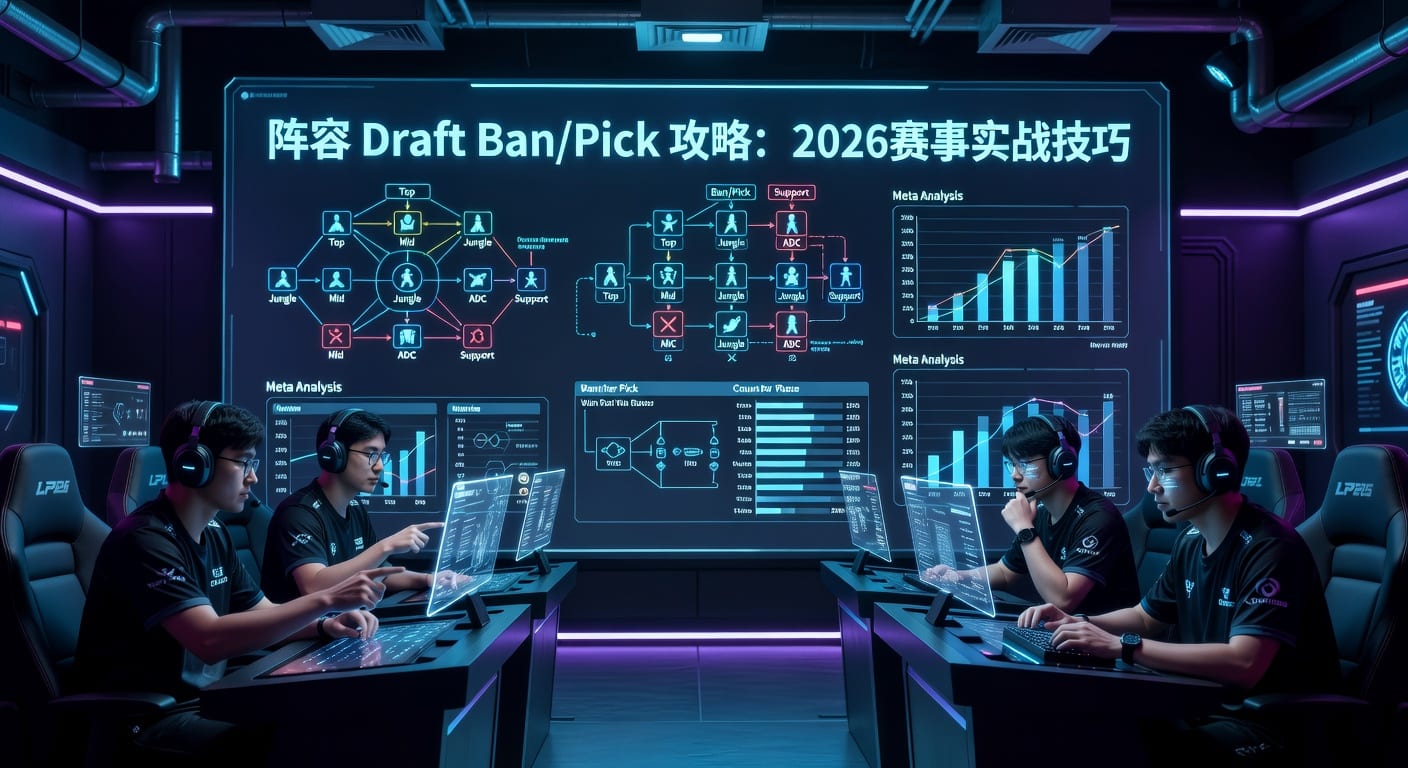 阵容 Draft Ban/Pick 实战拆解与选人思路