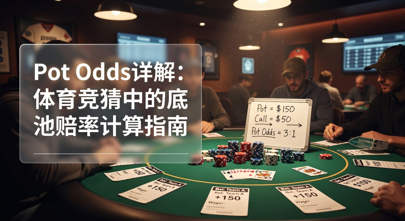 底池赔率 pot odds：体育投注下注判断与计算方法